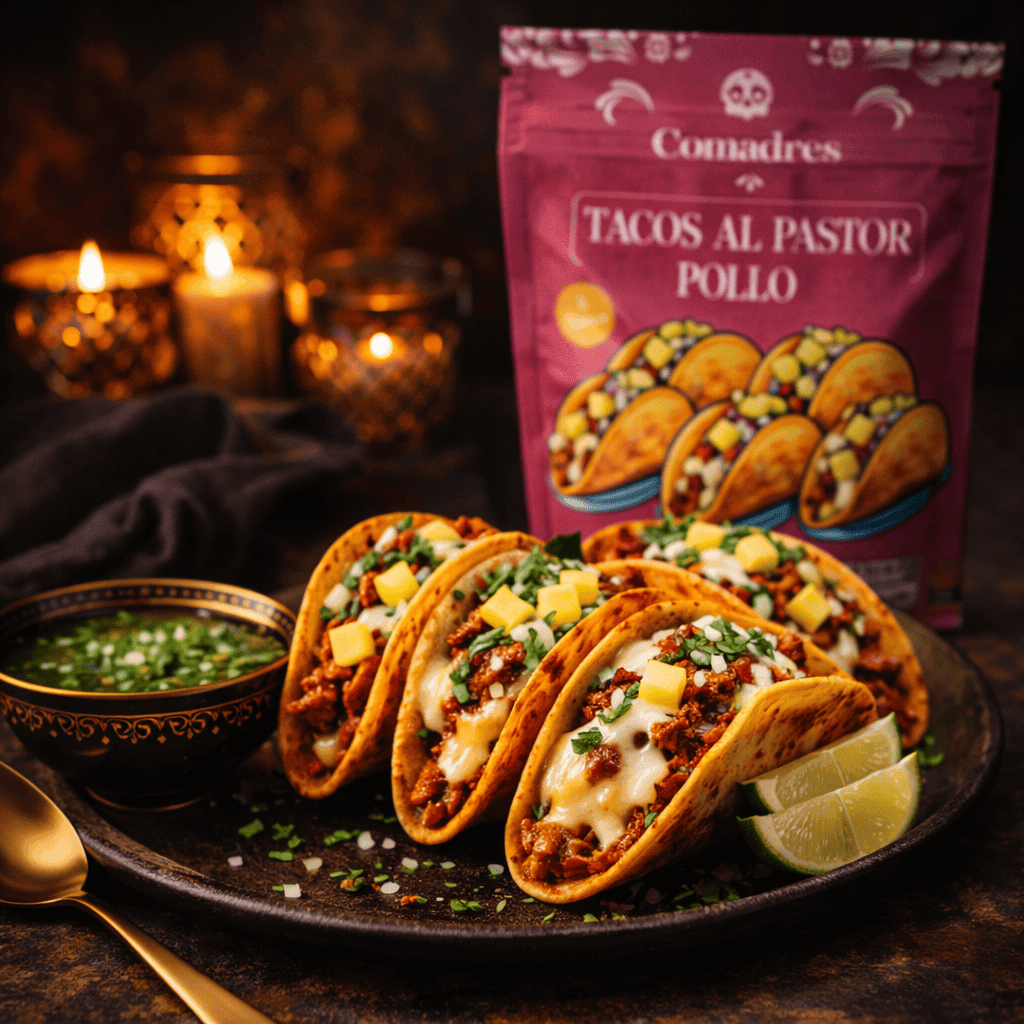 Pack de 6 Tacos al Pastor Pollo