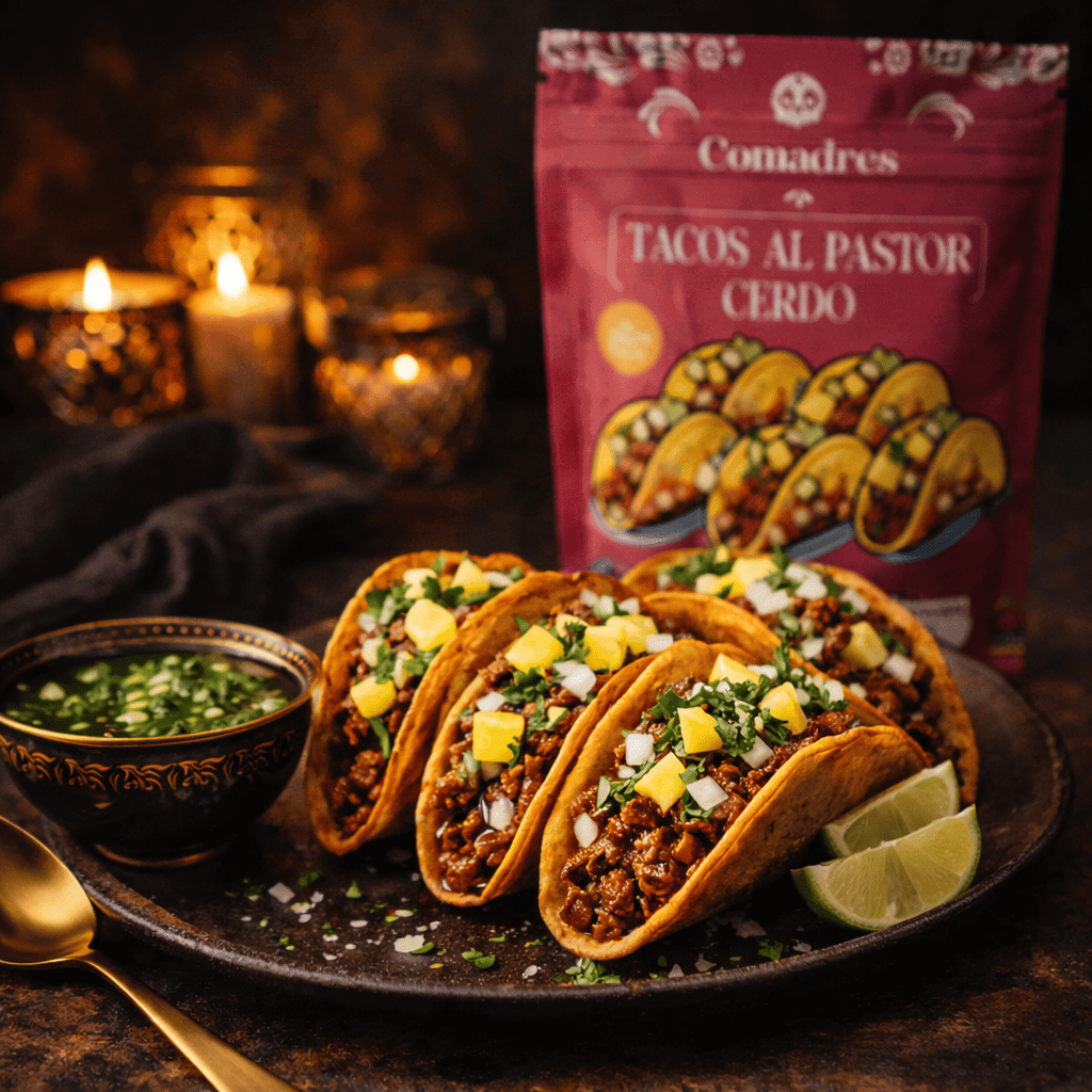 Pack de 6 Tacos al Pastor Cerdo